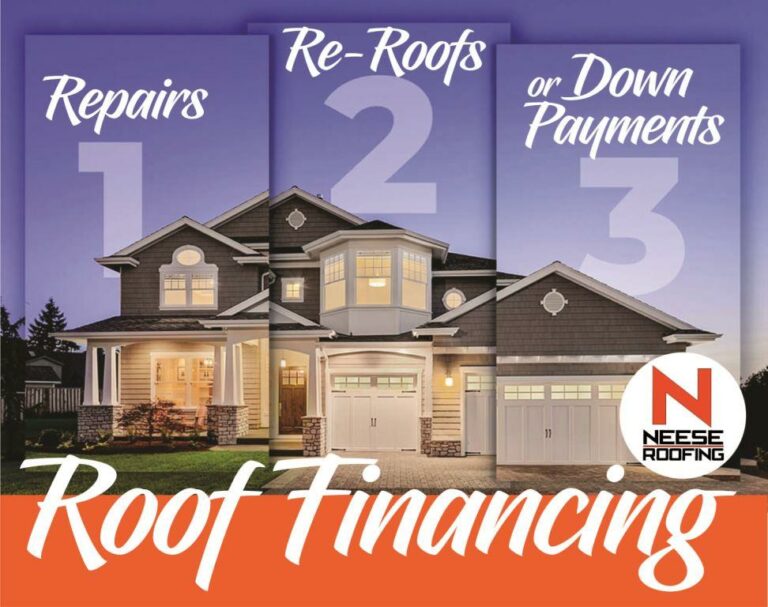 Financing Neese Roofing